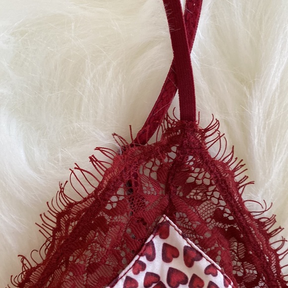 ANINE Bing Holly Heart Silk Bralette - Picture 5 of 11